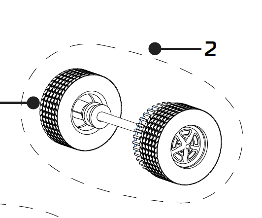 rear axle assy, REAR WHL AXLE ASSY C4176