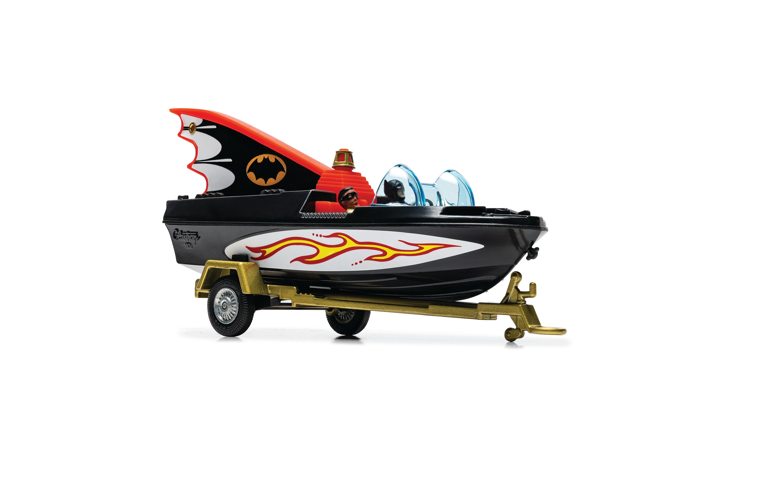 Corgi Toys 107 - Bat Boat With Batman &amp; Robin (Reissue)