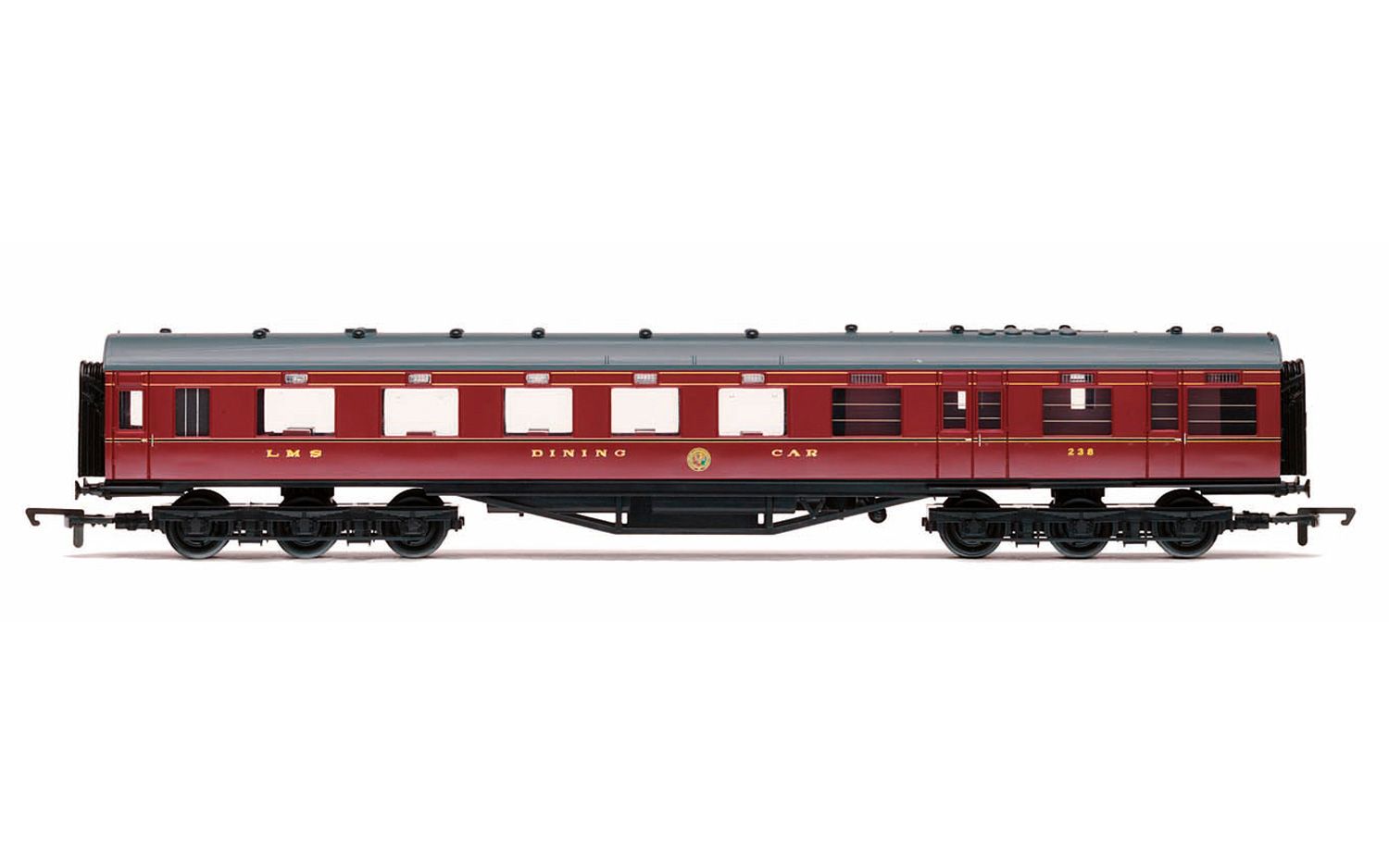 LMS, Period II 68' Dining/Restaurant Car, 238 - Era 3 LMS, Period II 68' Dining/Restaurant Car, 238 - Era 3