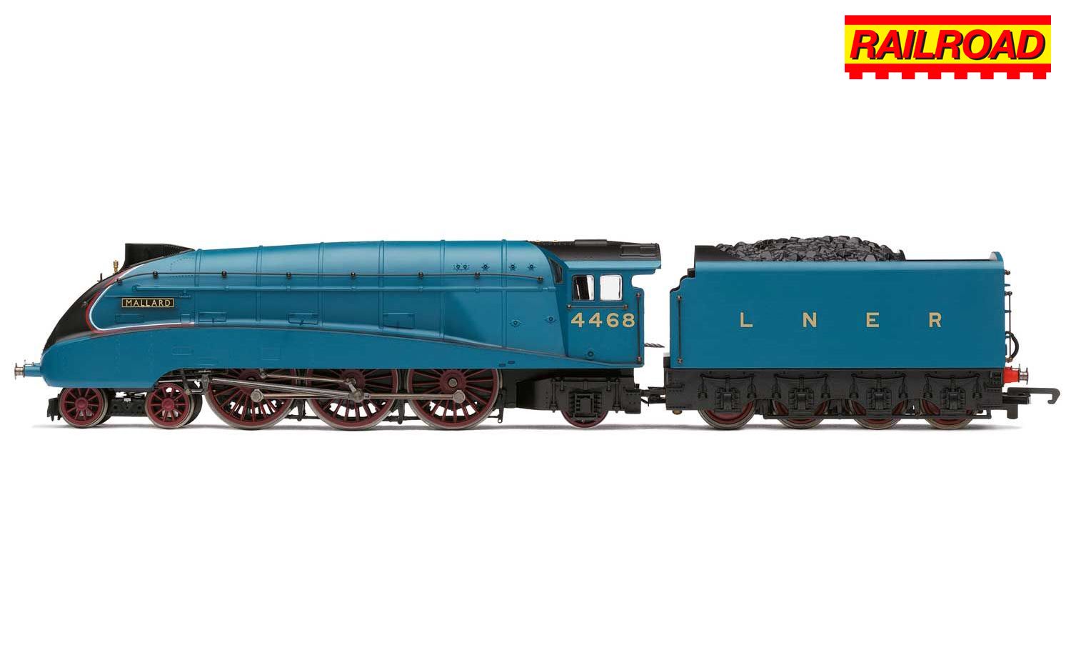 Hornby mallard store train set