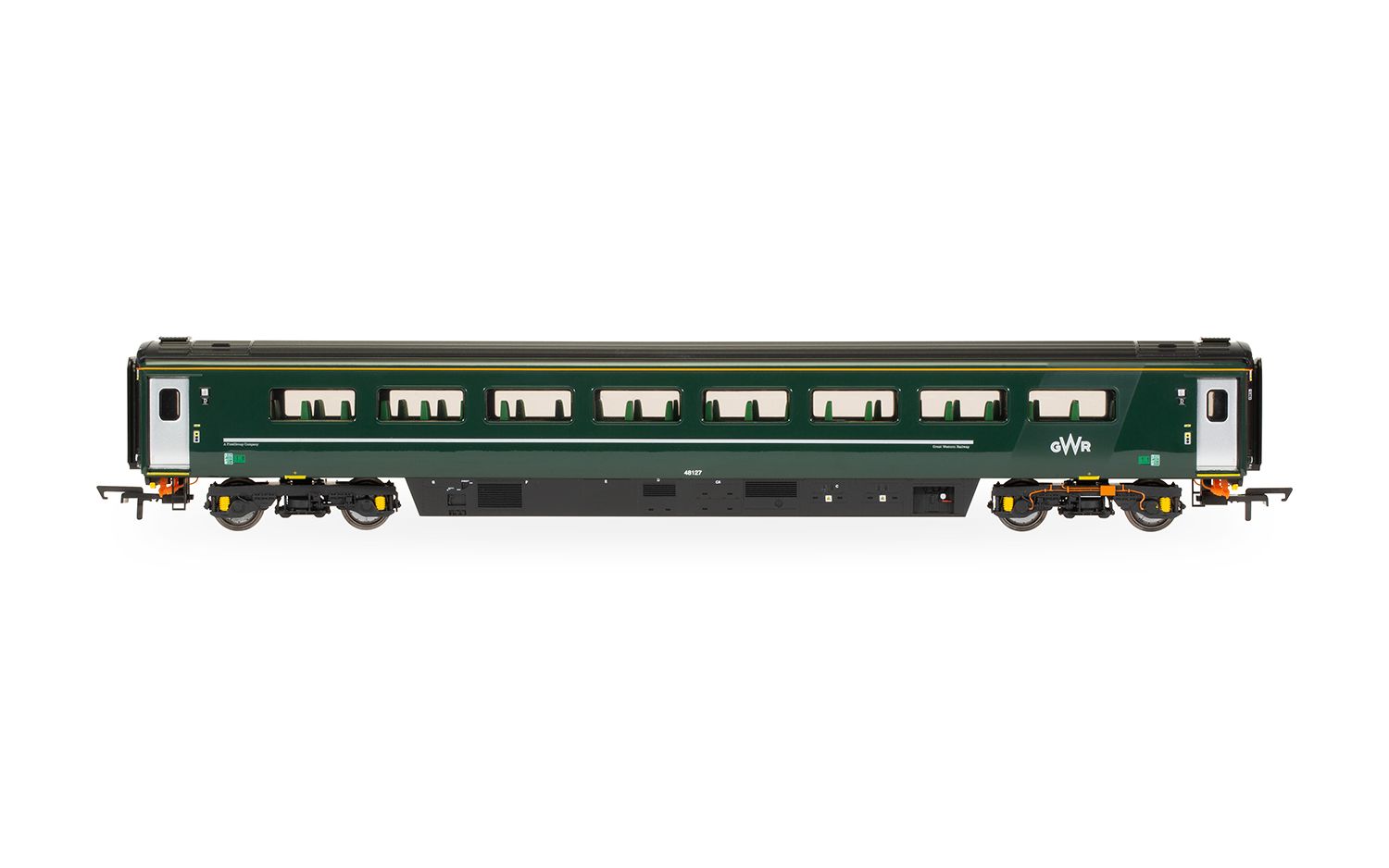 GWR, Mk3 Sliding Door Trailer Standard (TS), 48125 - Era 11 GWR, Mk3 Sliding Door Trailer Standard (TS), 48125 - Era 11