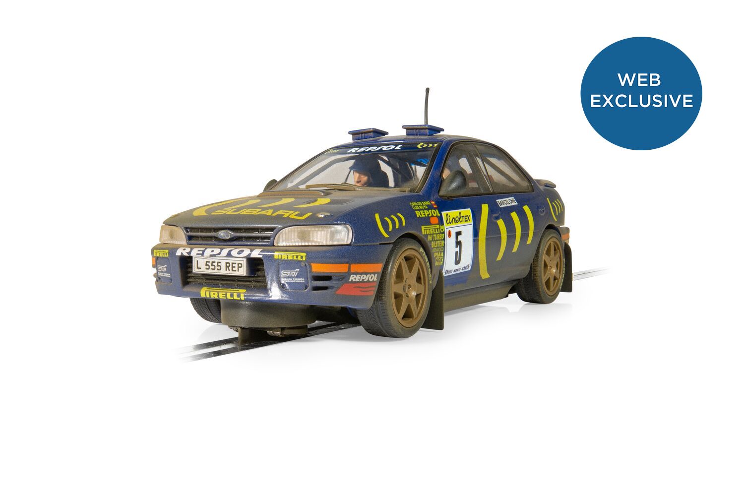 C4555A Subaru Impreza WRX - 1995 Carlos Sainz - Weathered C4555A Subaru Impreza WRX - 1995 Carlos Sainz - Weathered