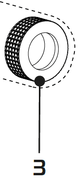 Tyre pack, TYRES PACK 4 L9034 ESCORT MK1