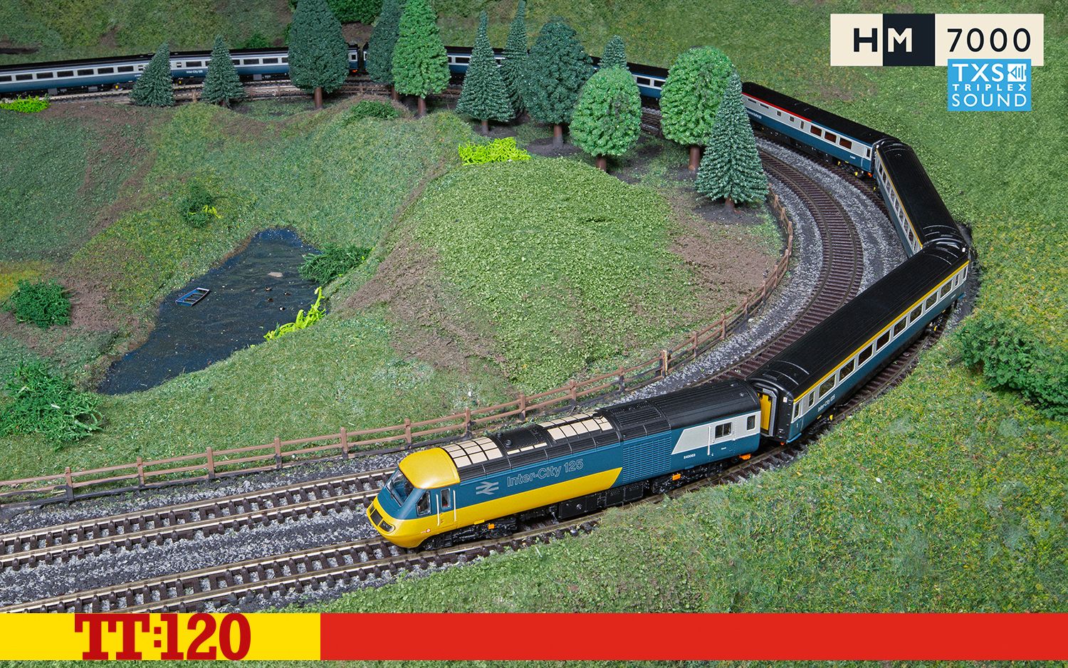 TT3021TXSM BR, Class 43 HST Digital Train Pack - Era 7