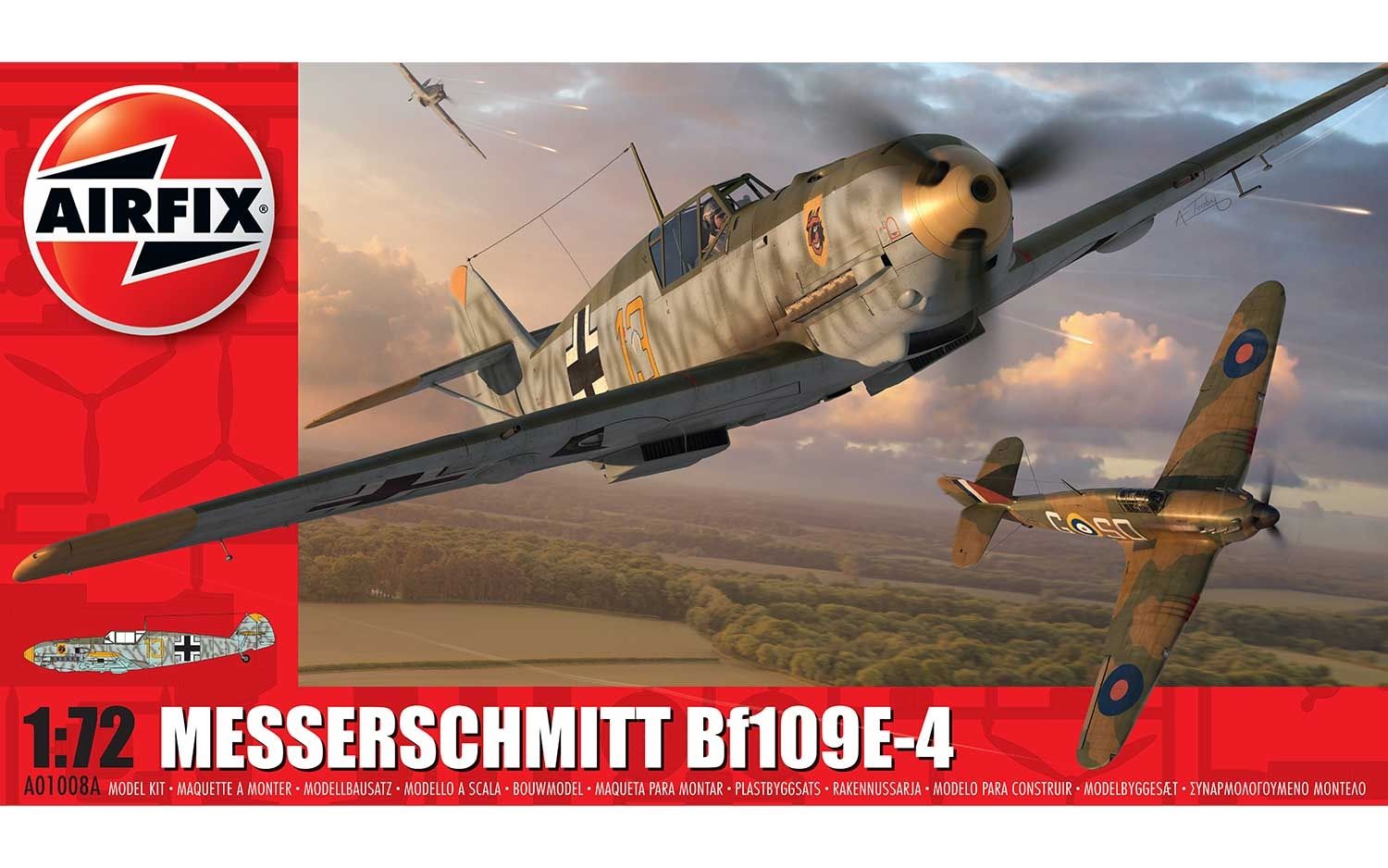 A01008A Messerschmitt Bf109E-4
