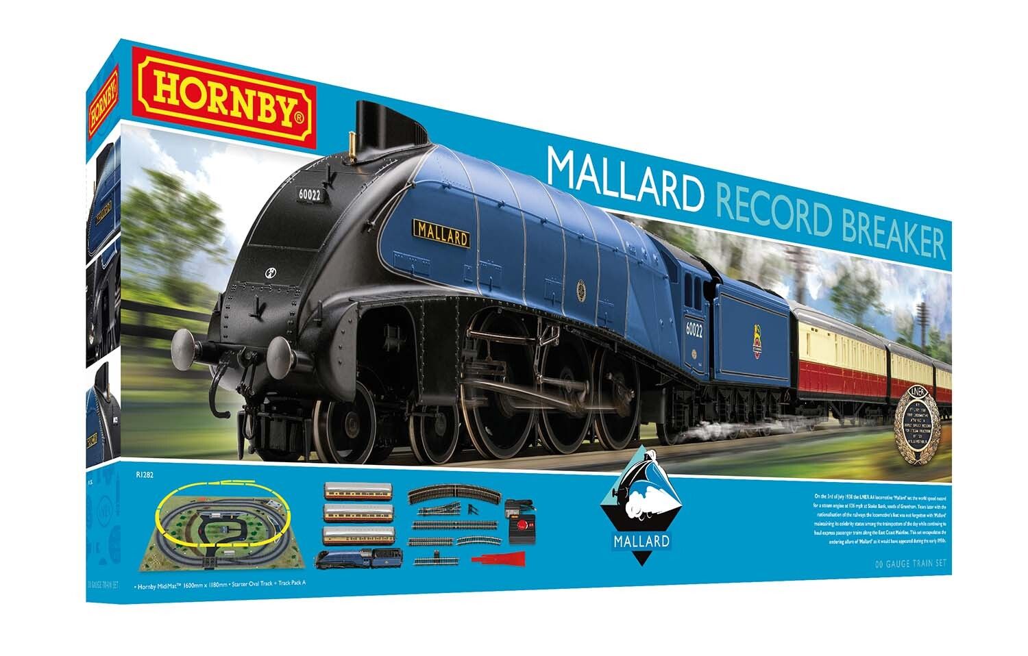 R1282T Mallard Record Breaker Train Set - Era 3