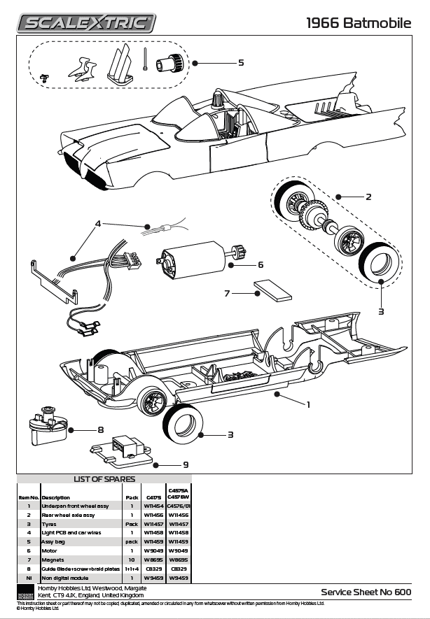 Batmobile - 1966 TV Series