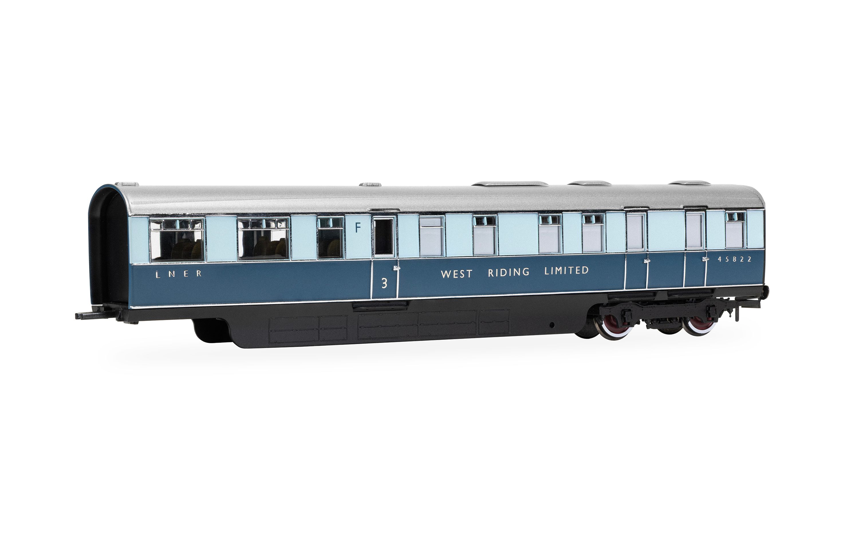 LNER - 'West Riding Limited' - Open Third &amp; Kitchen Third - Coach pack