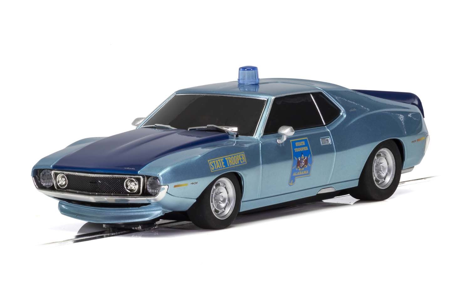 C4058 Scalextric | AMC Javelin Alabama State Trooper - Slot Car