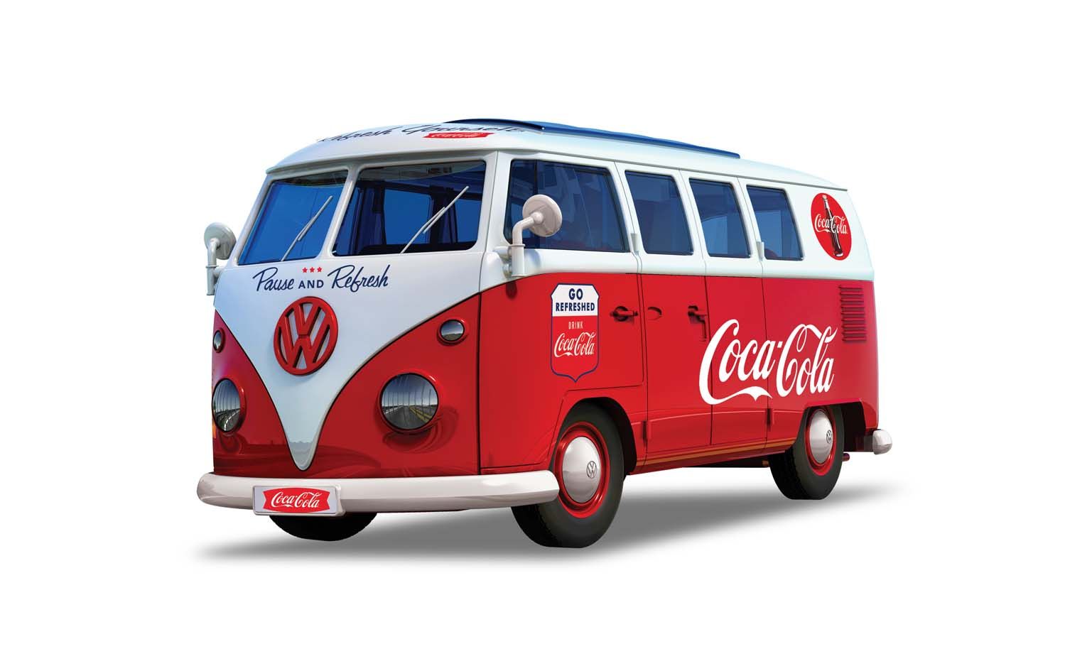 QUICKBUILD Coca-Cola VW Camper Van