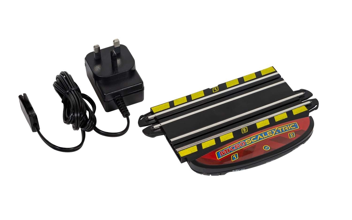 Micro Scalextric Mains Powered Track Piece (UK) Micro Scalextric Mains Powered Track Piece (UK)