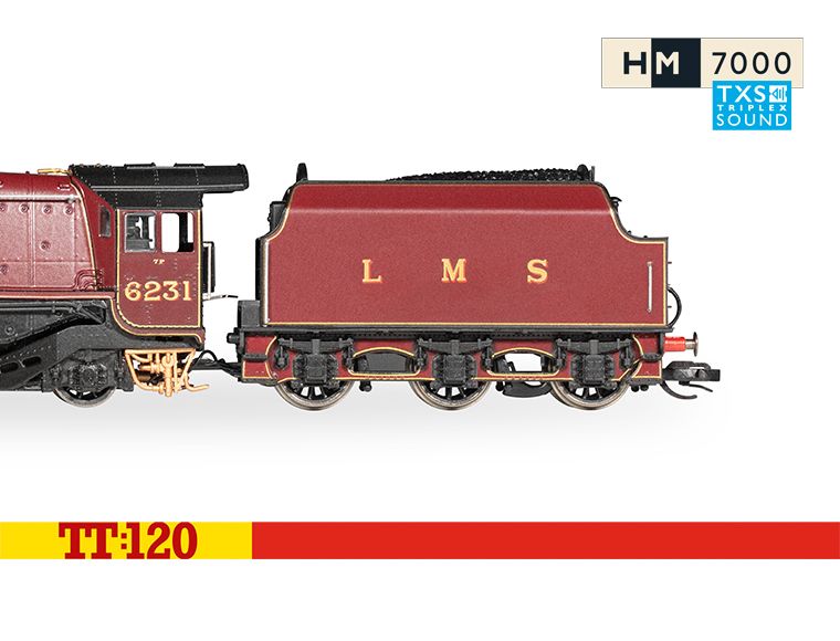 LMS, Princess Coronation, 4-6-2, 6231, 'Duchess of Atholl' Digital - Era 3