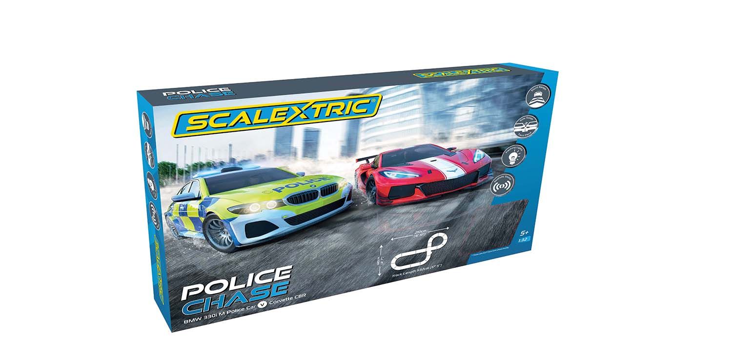 scalextric police chase