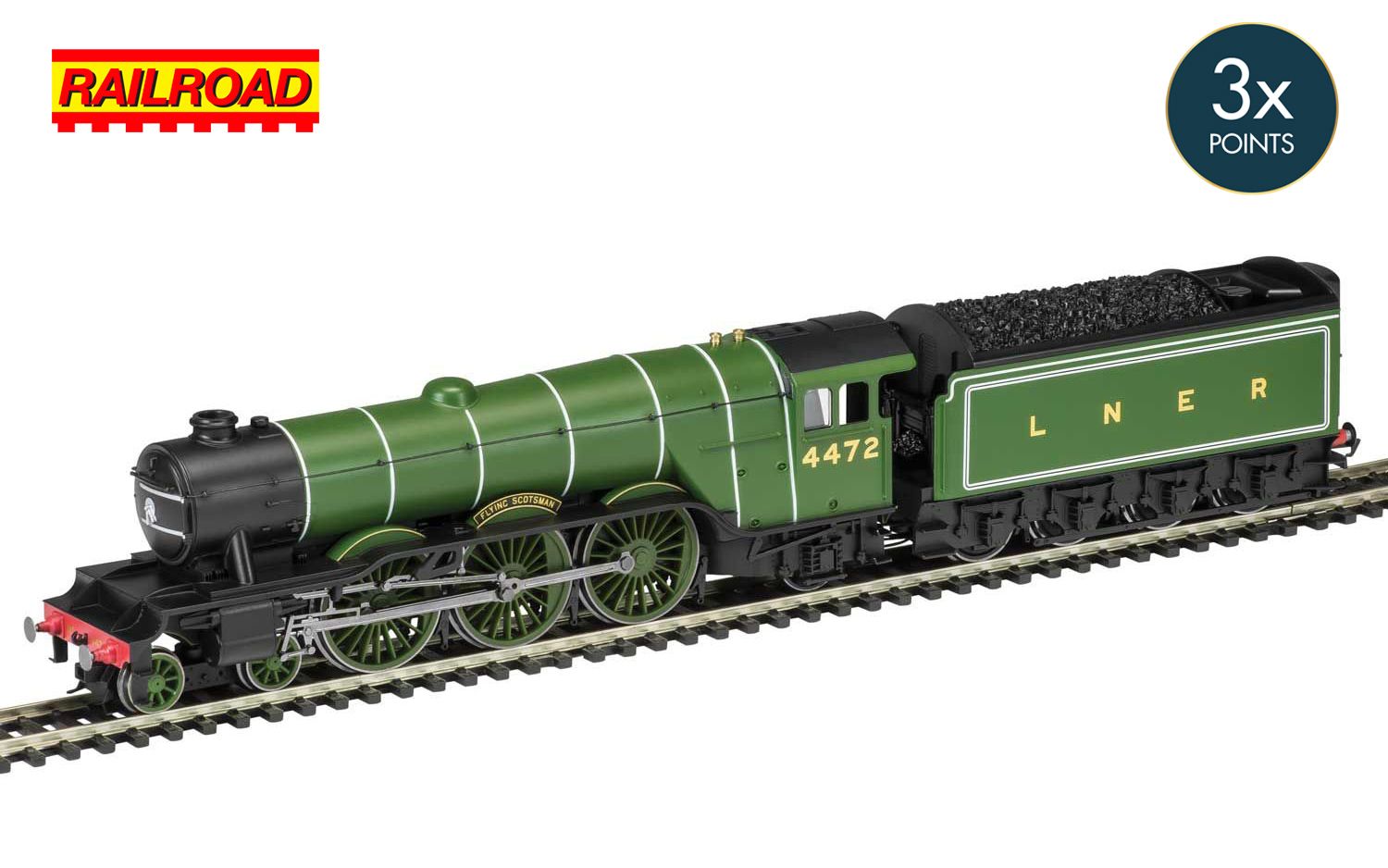 LNER, A1 Class, 4-6-2, 4472 'Flying Scotsman' - Era 3 (TTS Sound) LNER, A1 Class, 4-6-2, 4472 'Flying Scotsman' - Era 3 (TTS Sound)