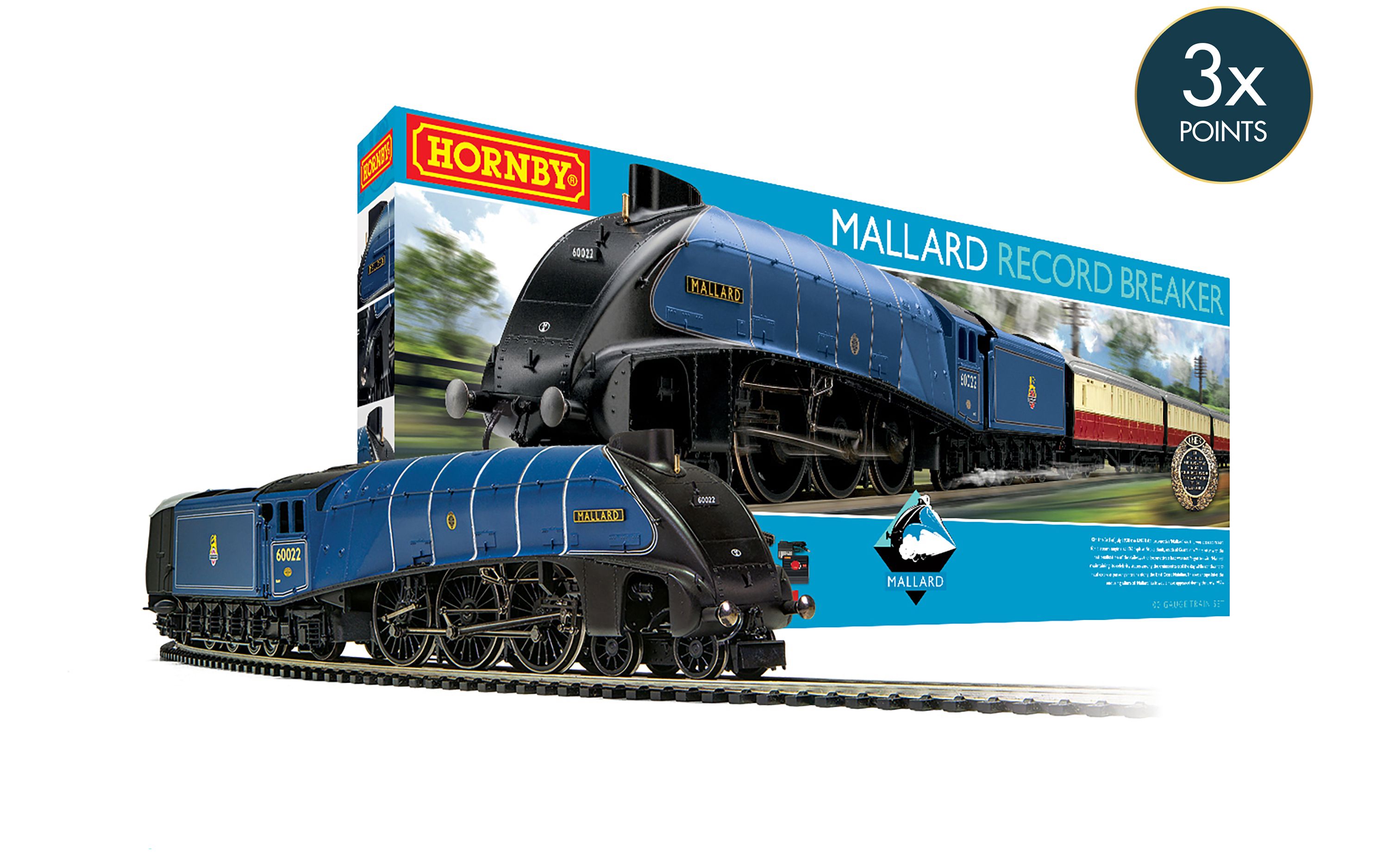 Mallard Record Breaker Train Set - Era 3