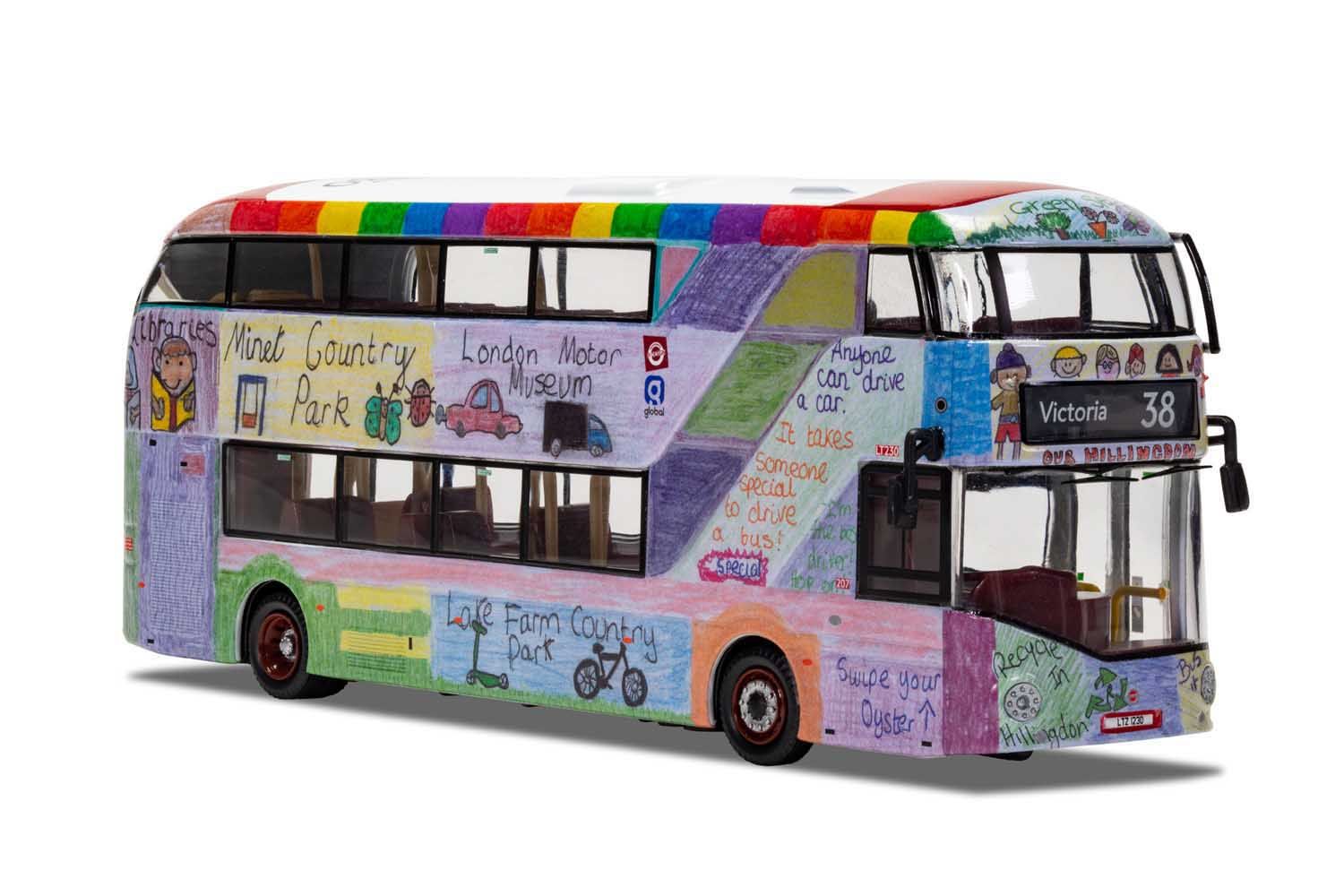 Wrightbus New Routemaster Arriva London LTZ 1230 Route 38 Victoria Sehba Basras Our Hillingdon