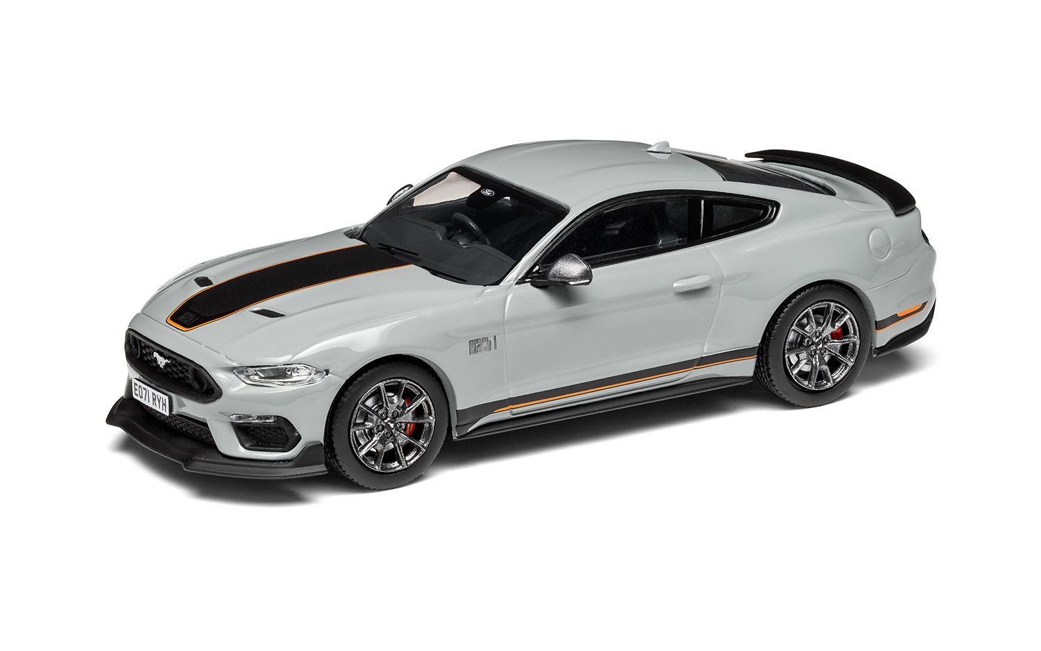 Ford Mustang Mk6 Mach 1, Fighter Jet Gray Ford Mustang Mk6 Mach 1, Fighter Jet Gray