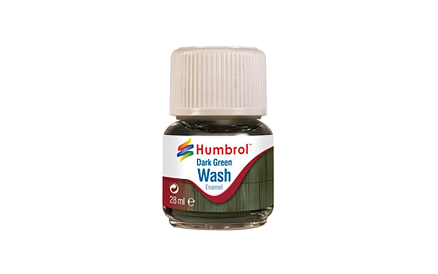 Enamel Wash: Dark Green - (28ml)