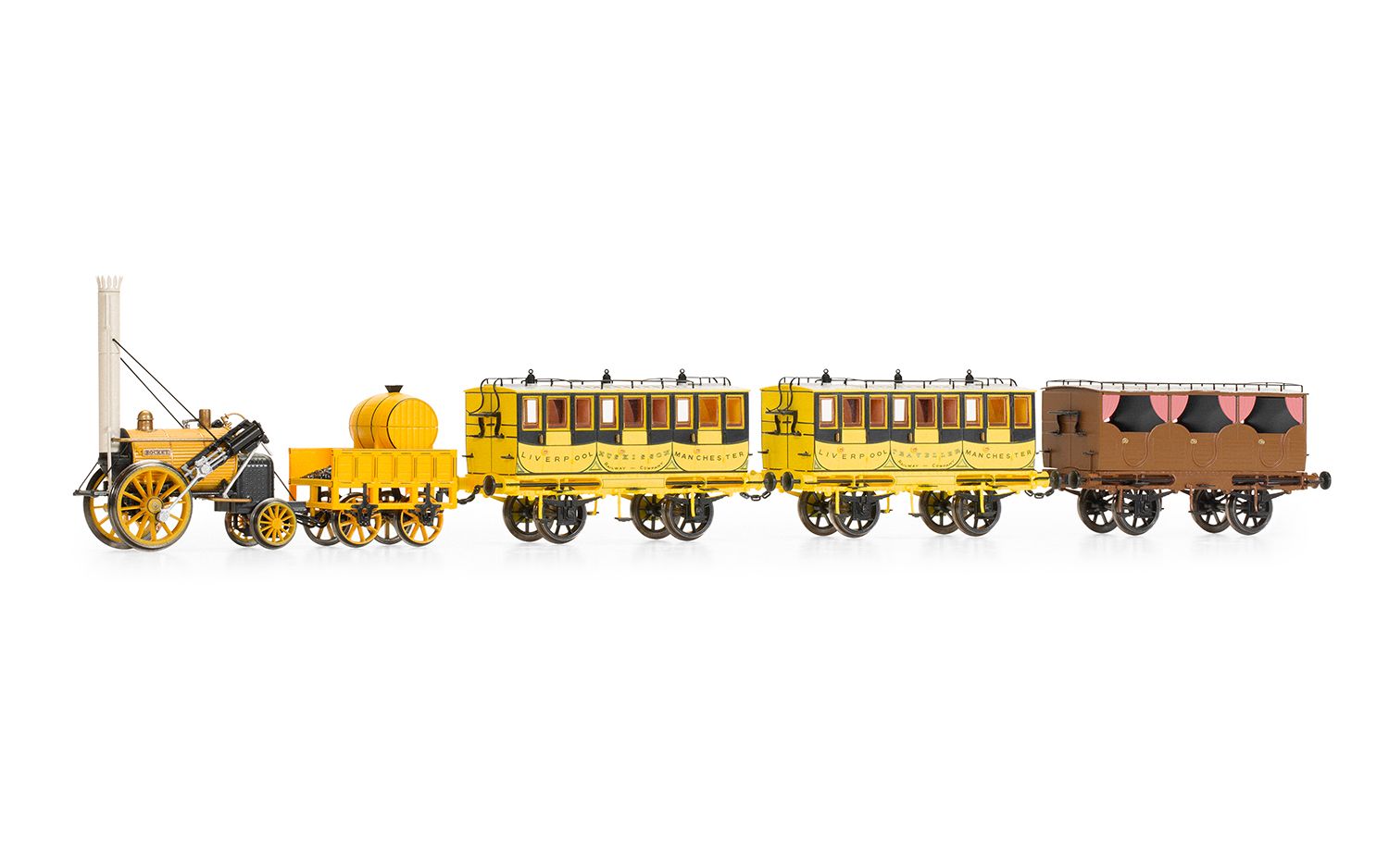 R30090 L&MR, Stephenson's Rocket Train Pack - Era 1