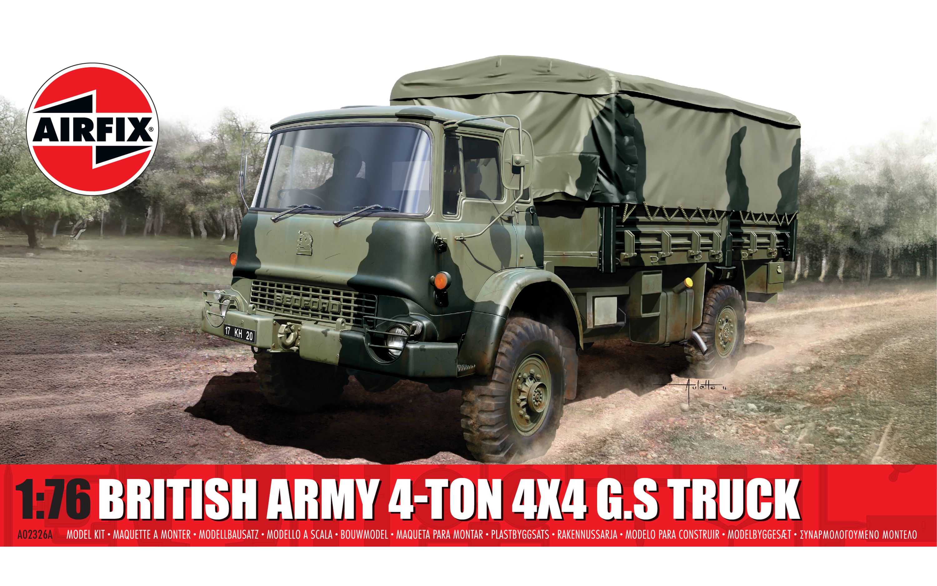 British Army 4-ton 4 x 4 G.S Truck