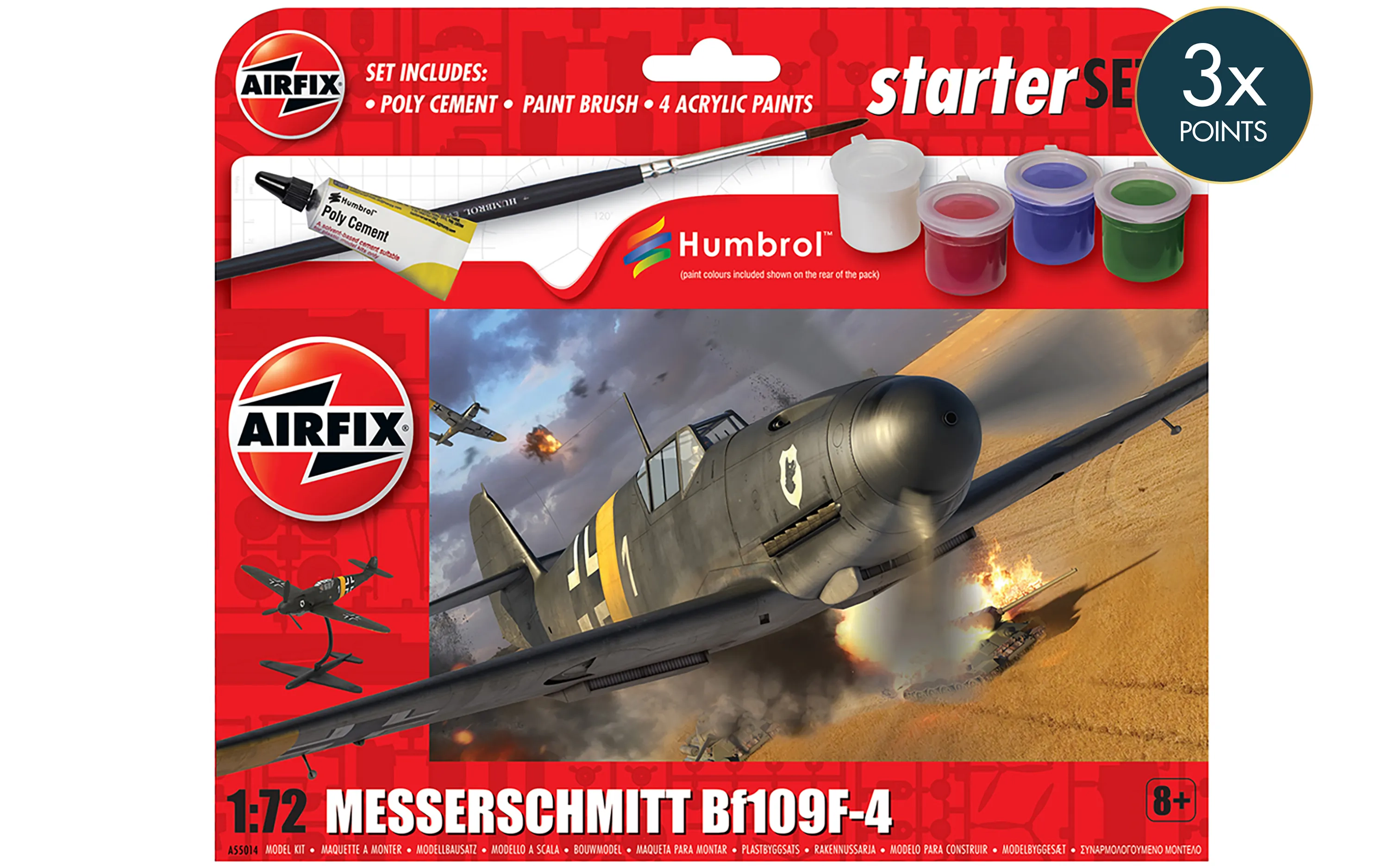 Starter Set - Messerschmitt Bf109F-4