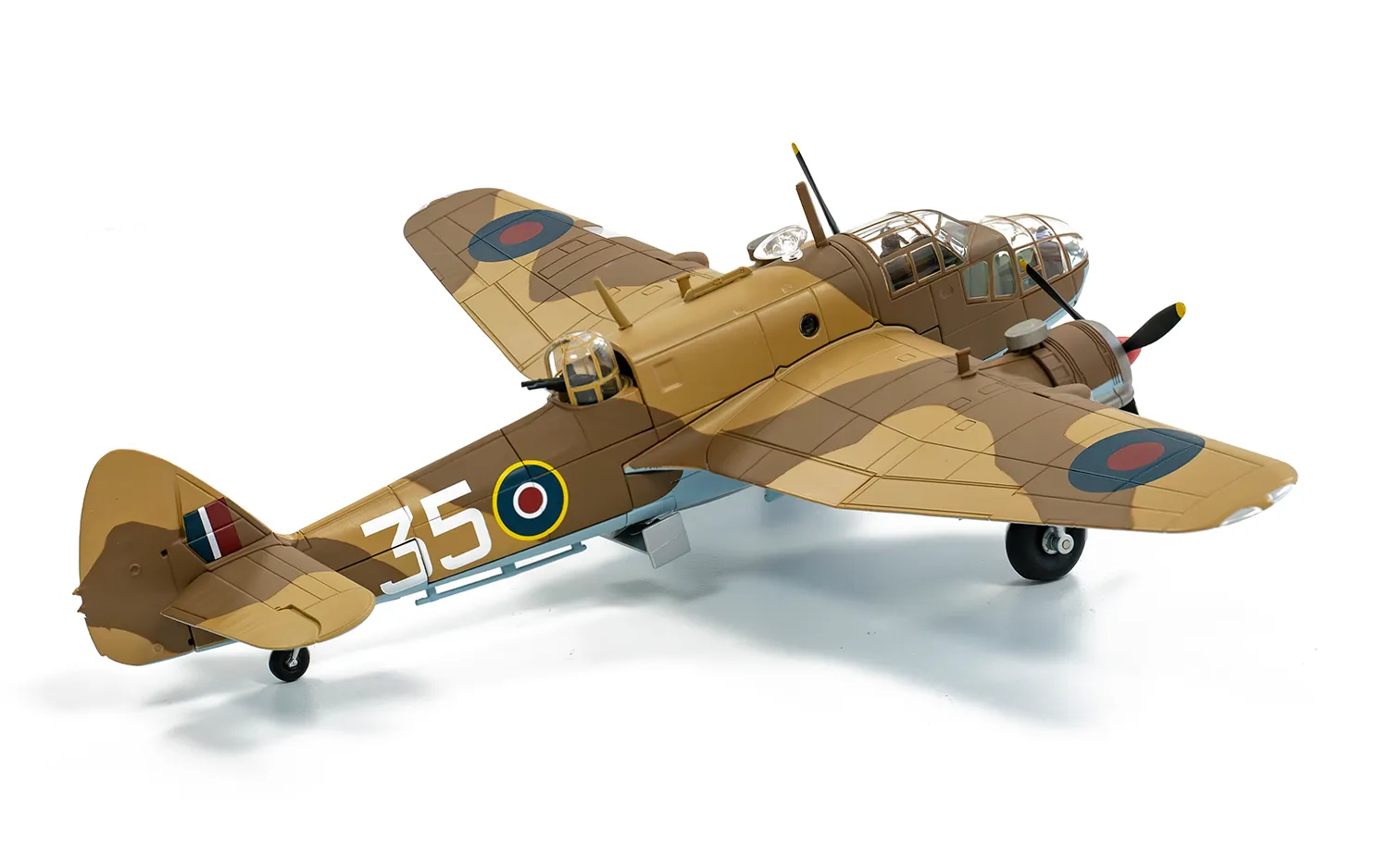 Modellino Corgi Vanguards Bristol Beaufort MkIa '35' RAF Egitto 1944 - Scala 1:72 - Foto 2
