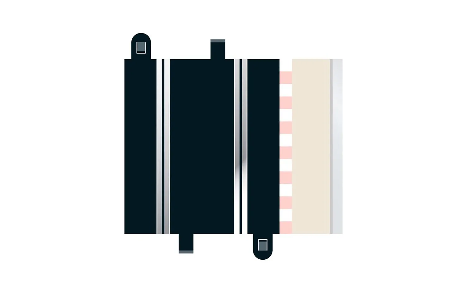 Half Straight 175mm x 2