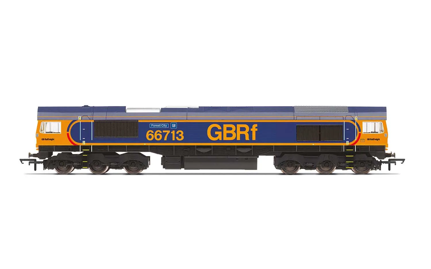 GBRf, Class 66, Co-Co, 66713 'Forest City' - Era 11