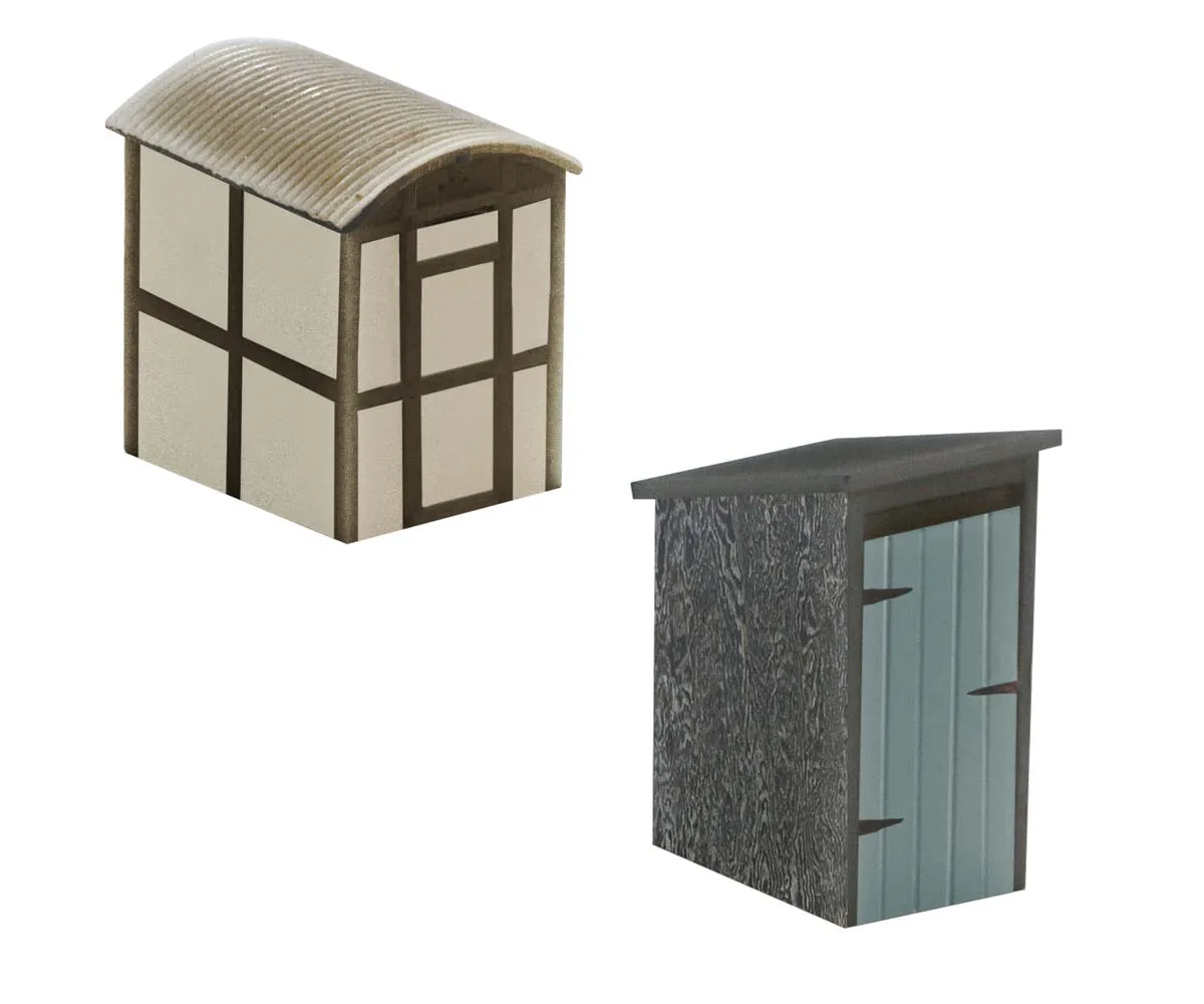 Utility Lamp Huts x2