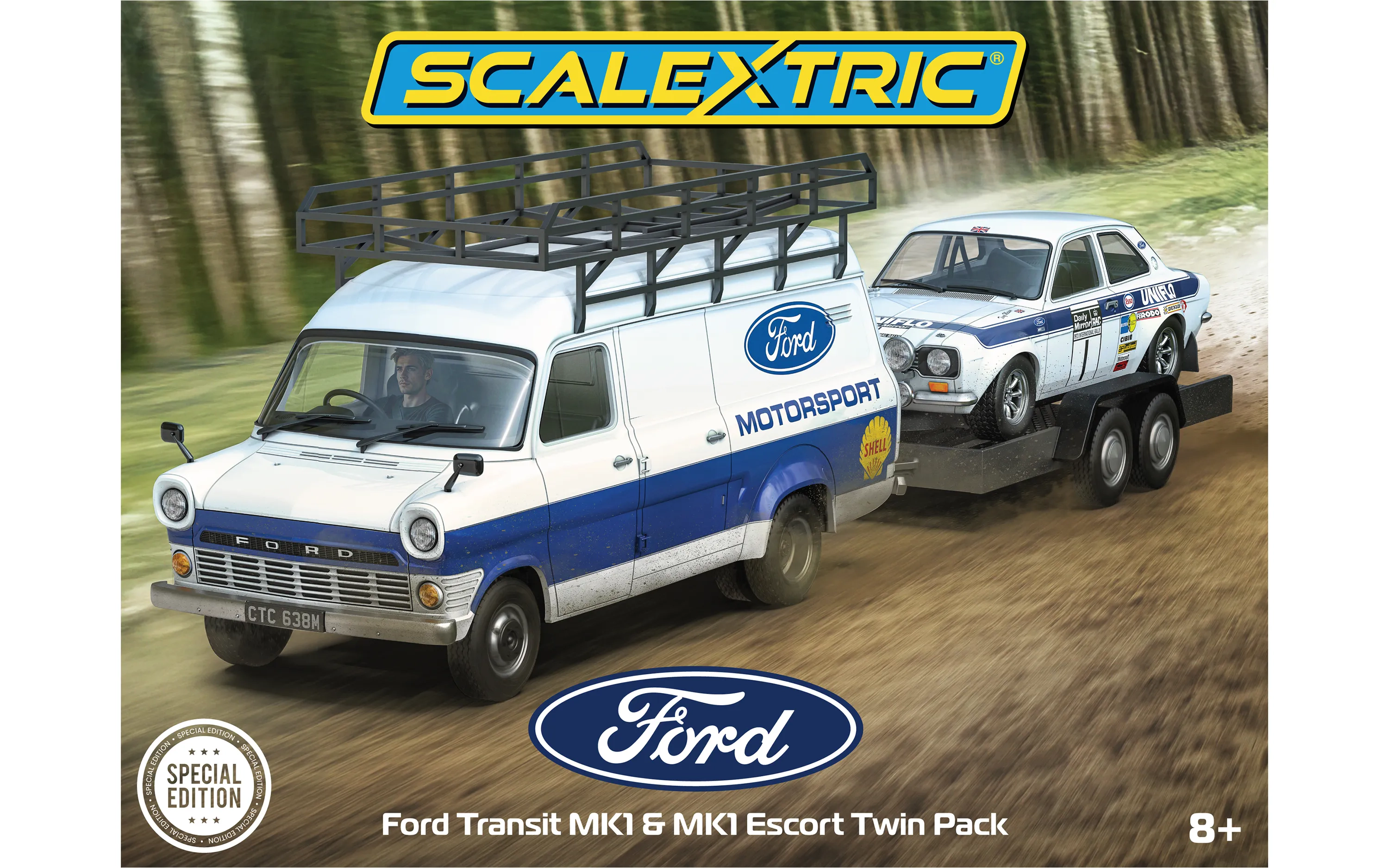 Ford Motorsport Transit and Escort Mk 1 - Twin Car Pack