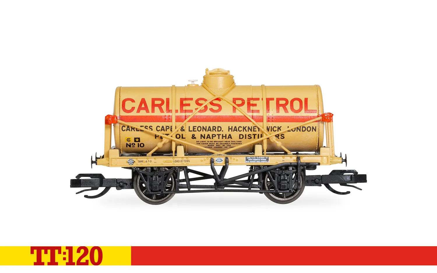 Wagon-citerne 12T 'Carless Petrol' No. 10 - Époque 2/3