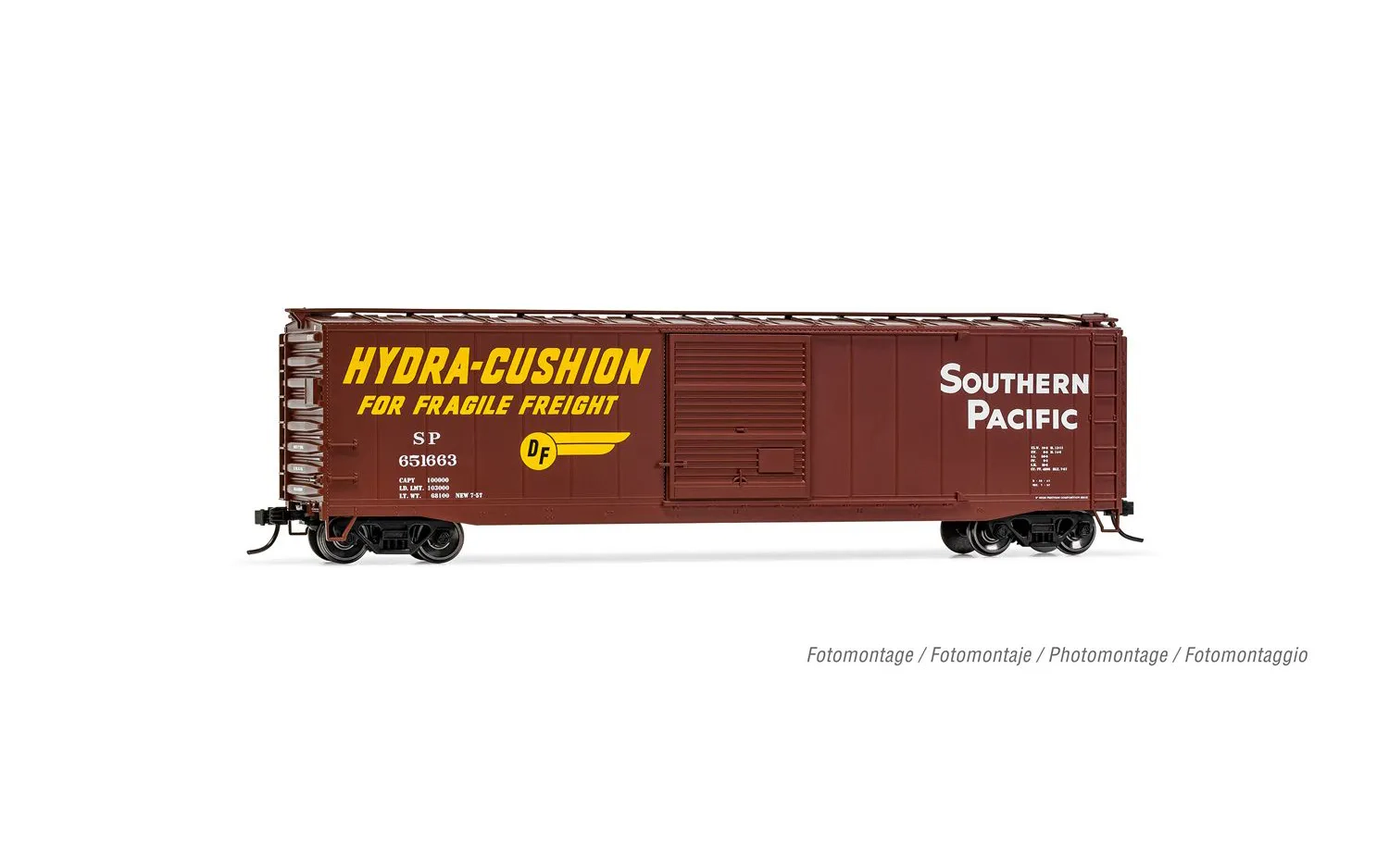 Southern Pacific, Box Car, running number #4