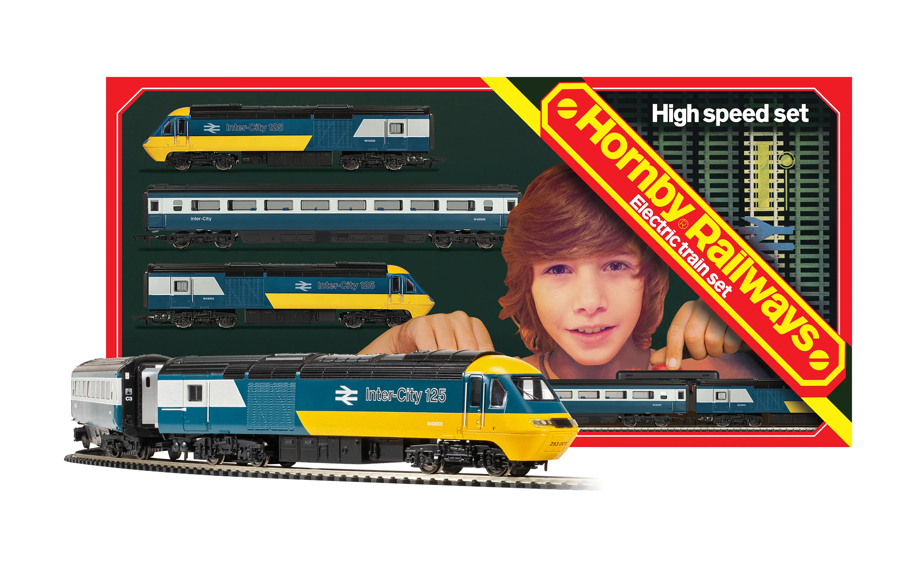 Hornby Railways B.R. High Speed Retro Train Set