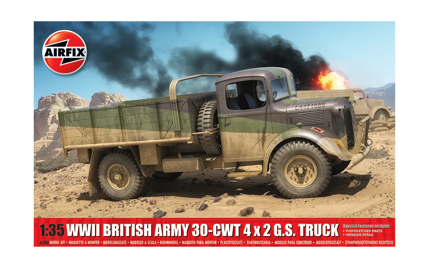 WWII British Army 30-cwt 4x2 GS Truck