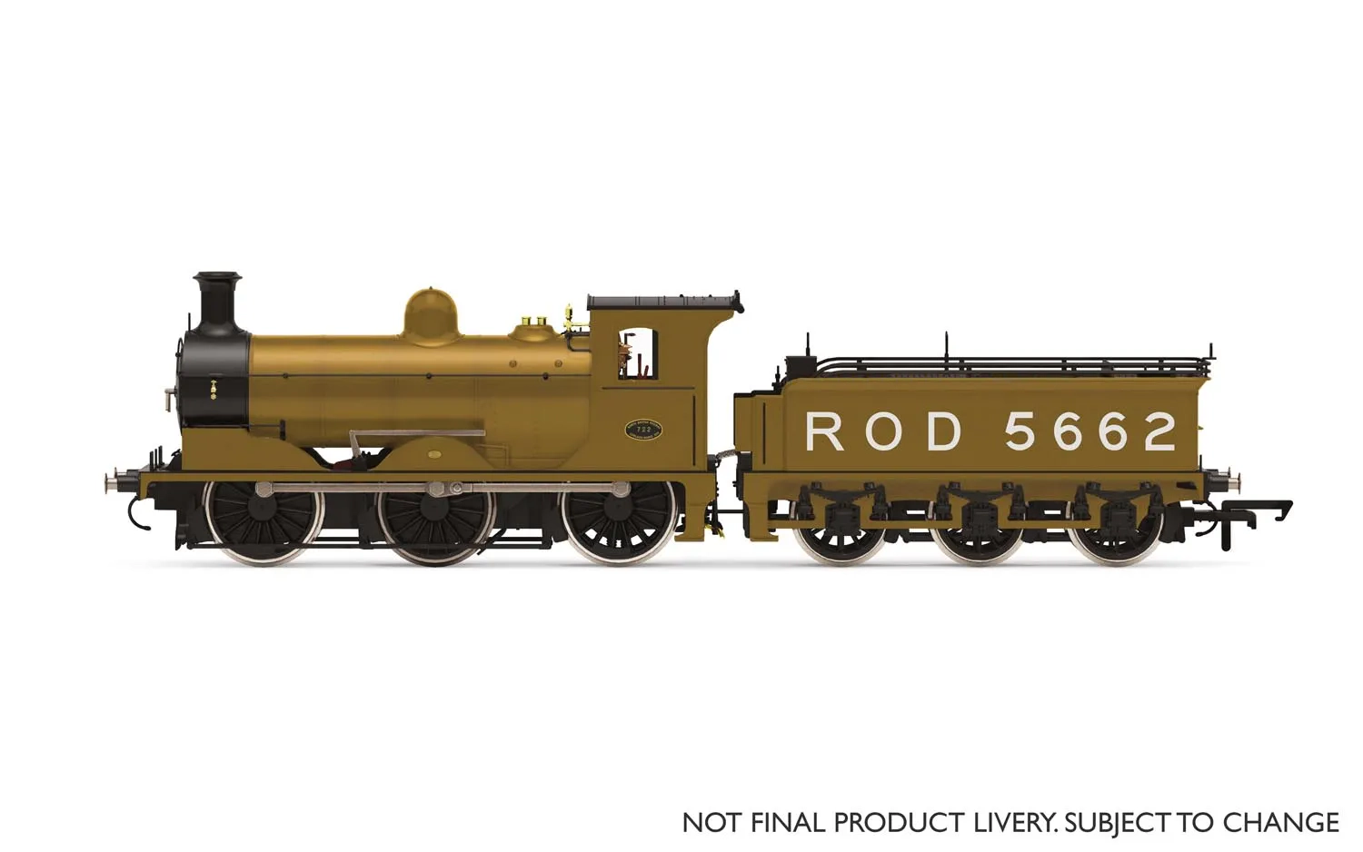 ROD, J36 Class, 0-6-0, 5662 - Era 2