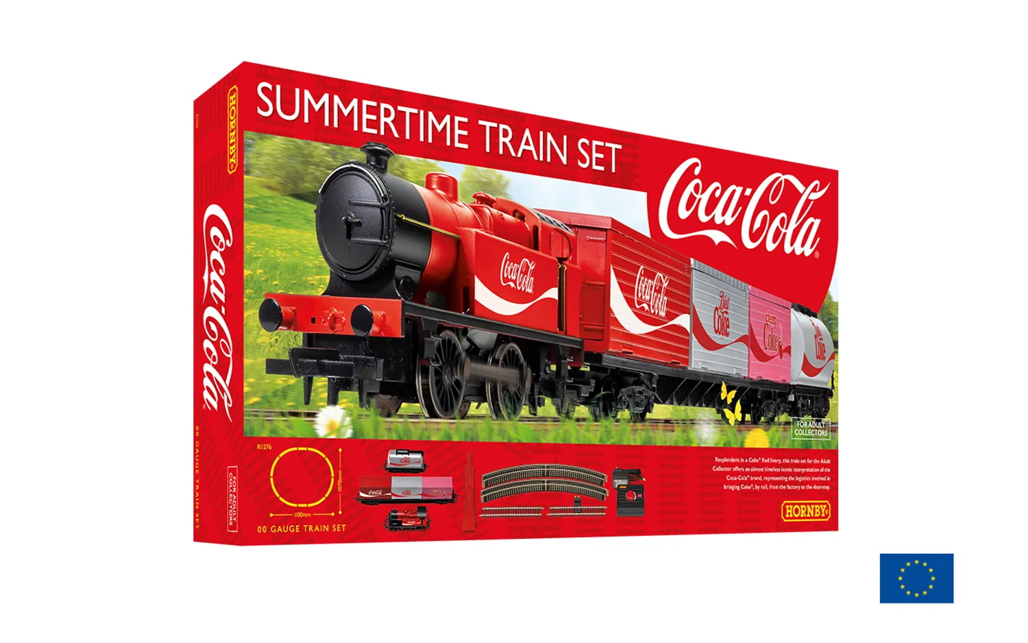 Coca-Cola® Zug Set - mit Euro-Stecker