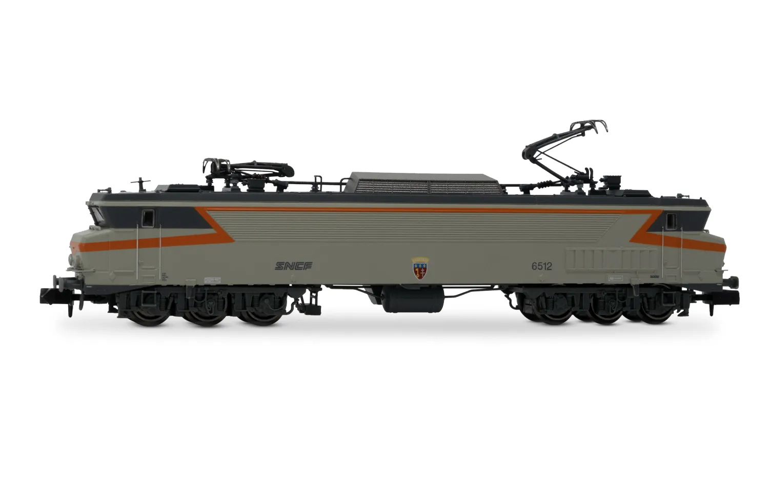 SNCF, locomotora eléctrica CC 6512, decoración gris “Béton”, ép. IV, con decoder de sonido DCC