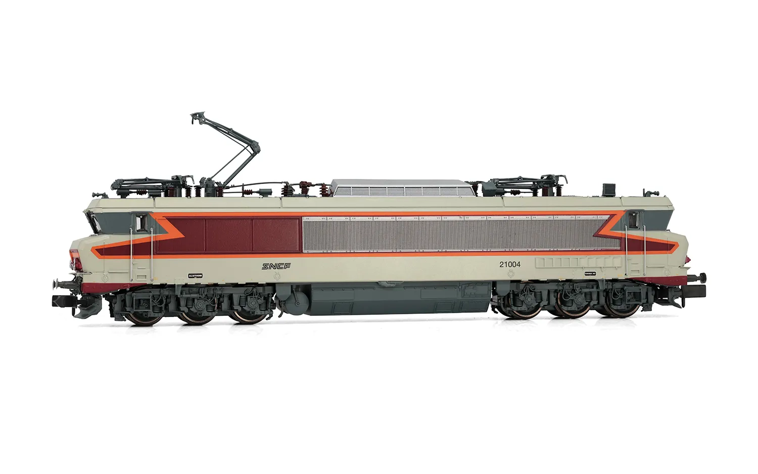 SNCF, Elektrolokomotive CC 14004, mit 2 Scheinwerfern, Grün