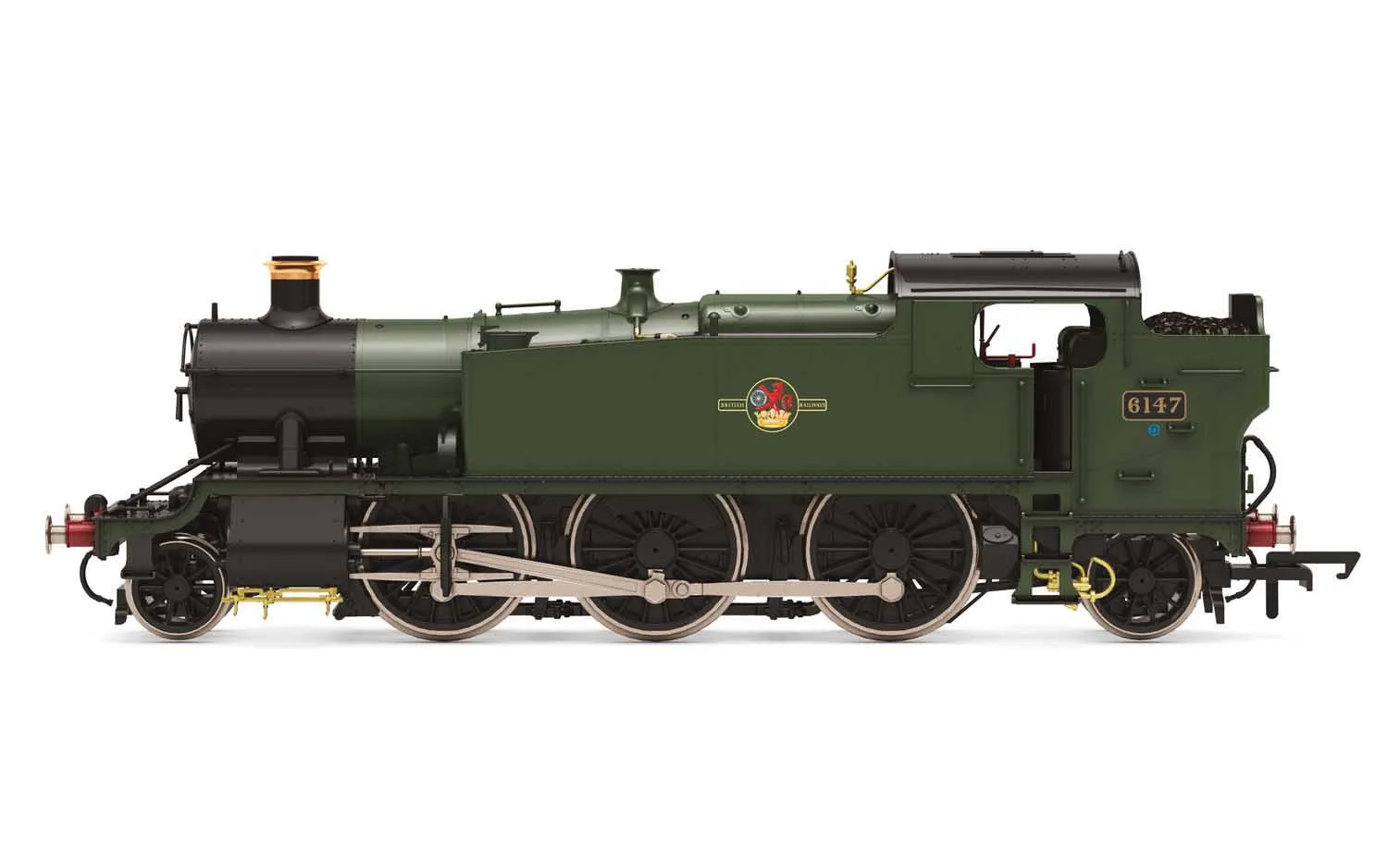 BR, 61XX Class 'Large Prairie', 2-6-2T, 6147 - Era 5