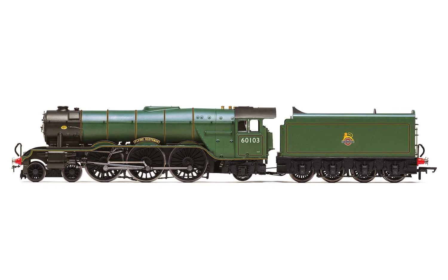BR, A3 Class, 4-6-2, 60103 'Flying Scotsman' (diecast footplate and flickering firebox) - Era 4