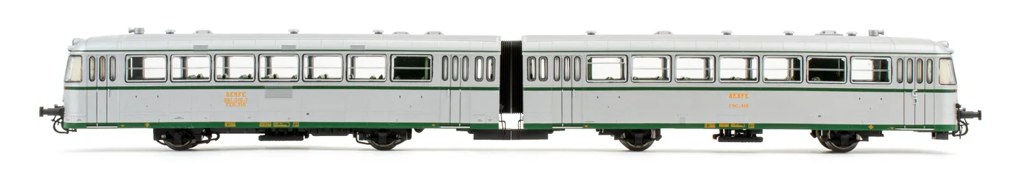 Electrotren (H0 1:87) RENFE, 2 unit diesel railcar 'Ferrobus', class 591.300, period IV, with DCC sound decoder