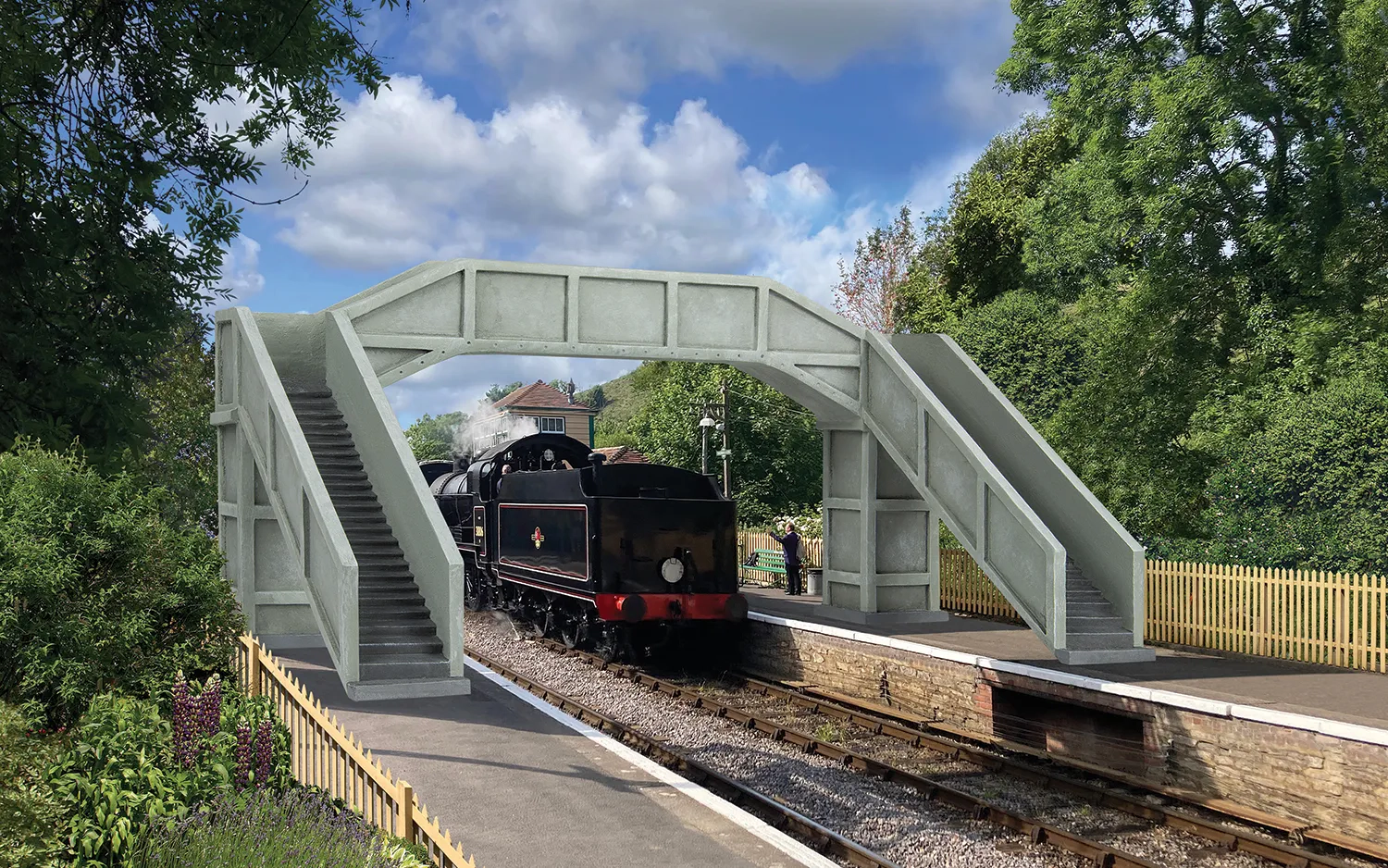 South Eastern Railway Footbridge