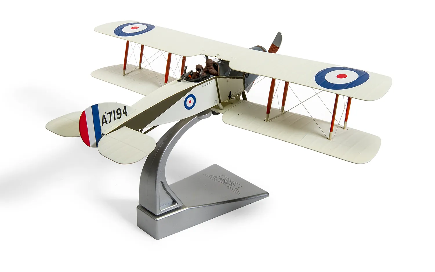 Corgi Bristol F-2B Fighter Modellflugzeug – Limitierte Sammleredition, Ägypten 1917 | Mit Ständer