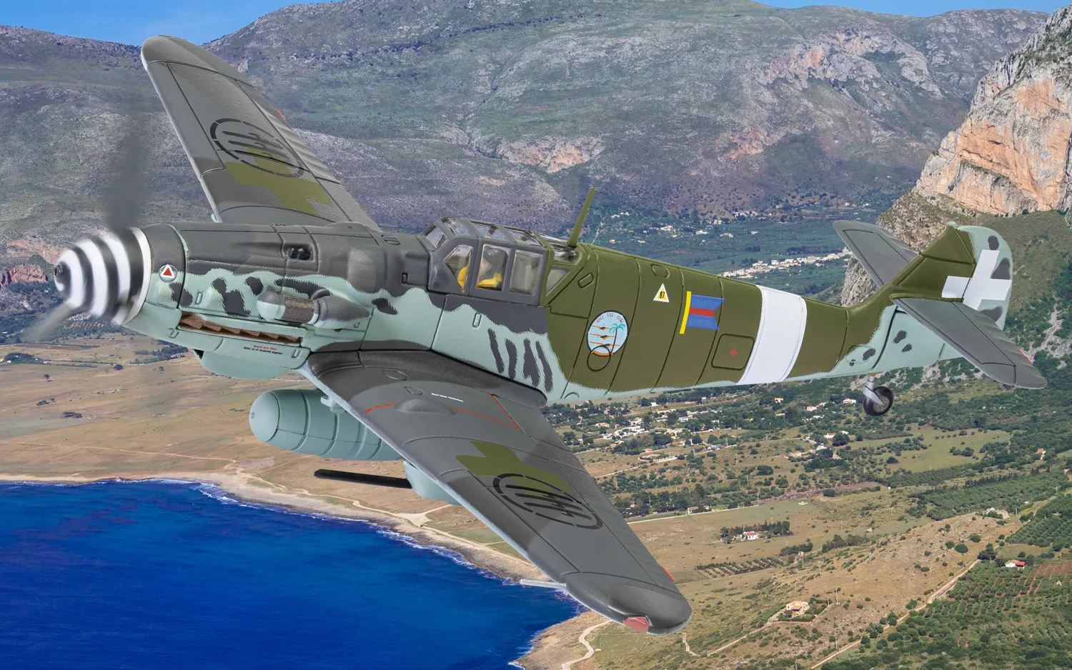 Messerschmitt Me109G-6 (Trop), Sicily, July 1943