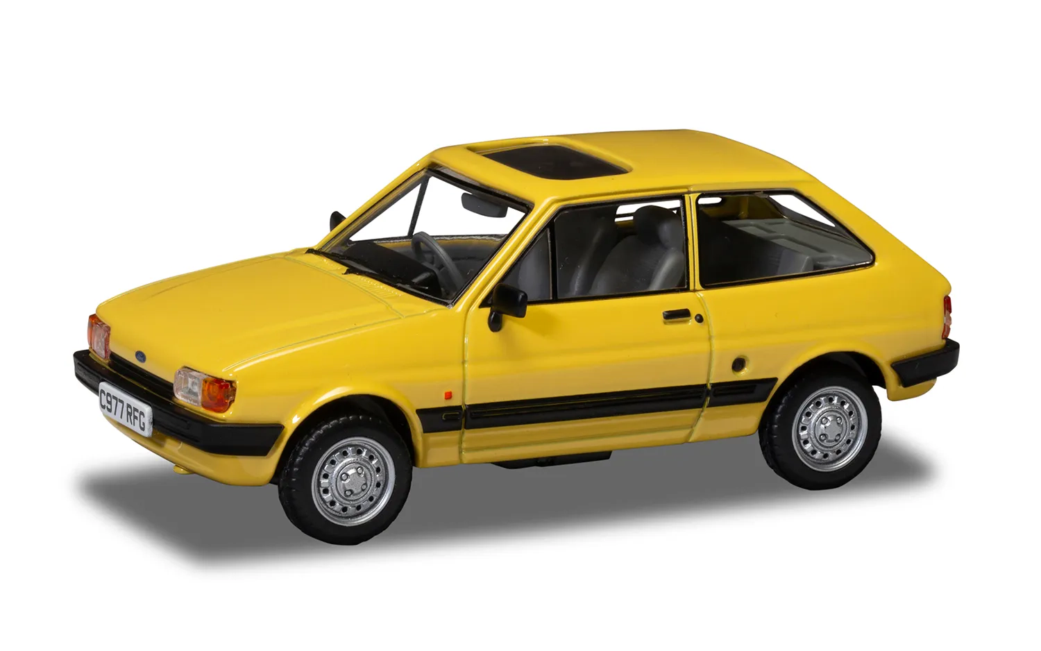 Ford Fiesta Mk2 1.1L, Citrine Yellow