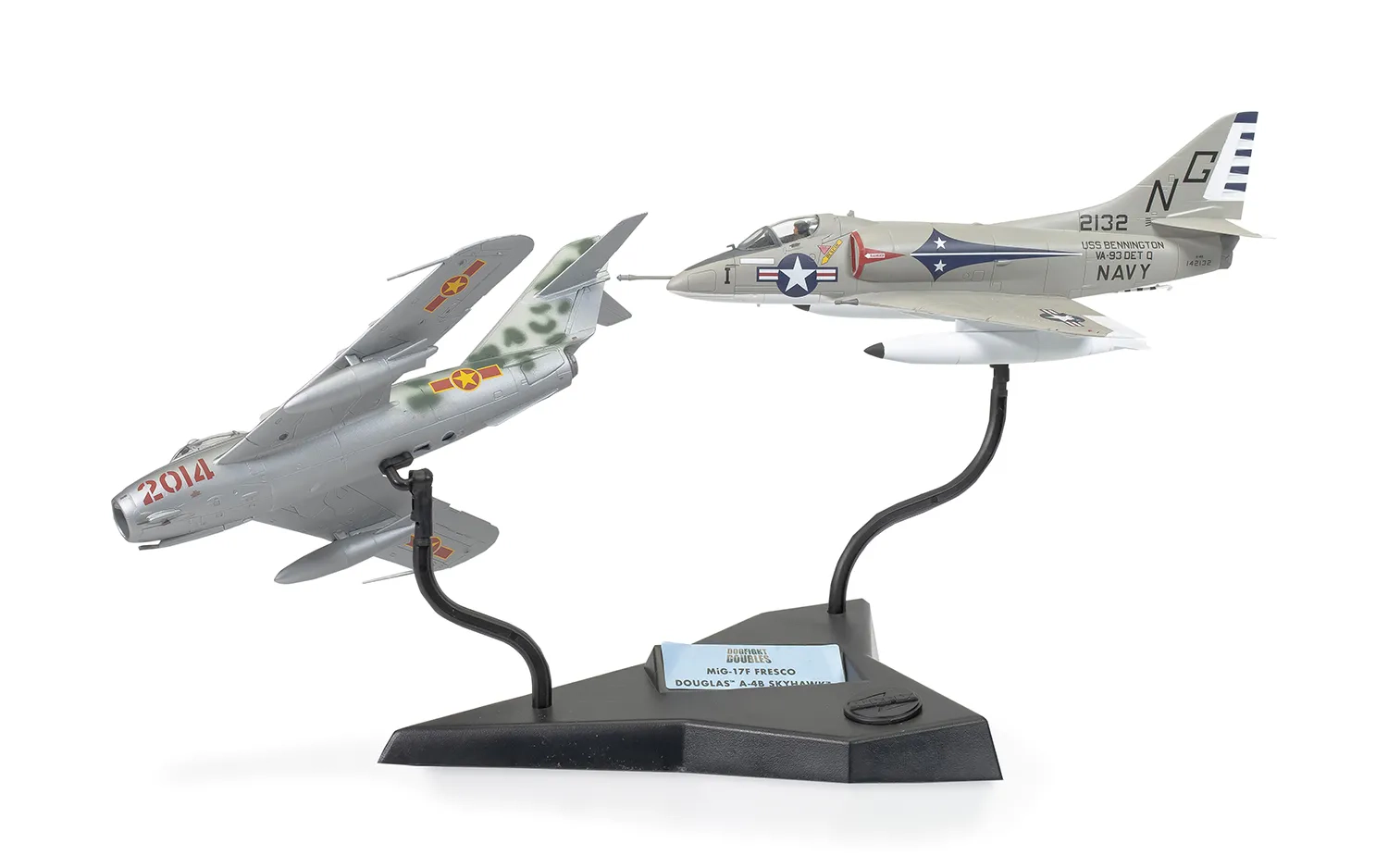 Mig 17F Fresco Douglas A-4B Skyhawk Dogfight Double