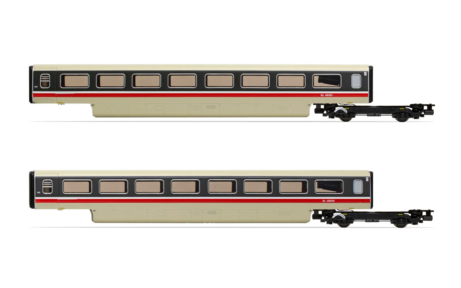 BR, Class 370 Advanced Passenger Train 2-car TU Coach Pack, 48301 + 48302 - Era 7