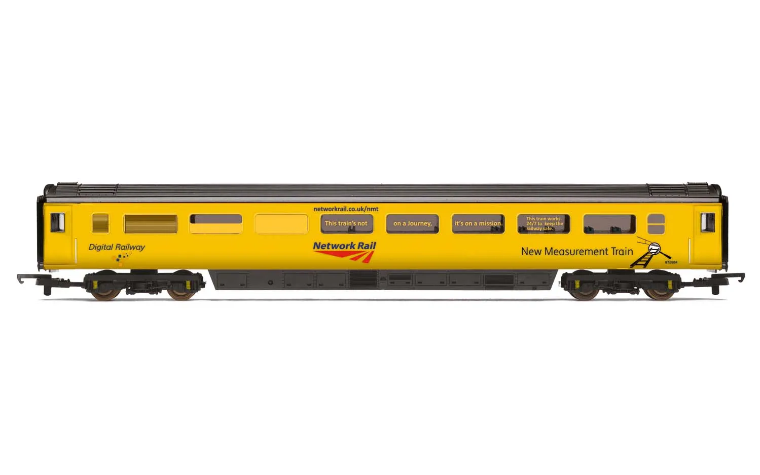 Network Rail, Mk3 Lecture Coach, New Measurement Train, 975984 - Era 11