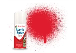 Acrylic Spray: 19 - Bright Red - Gloss - (150ml)