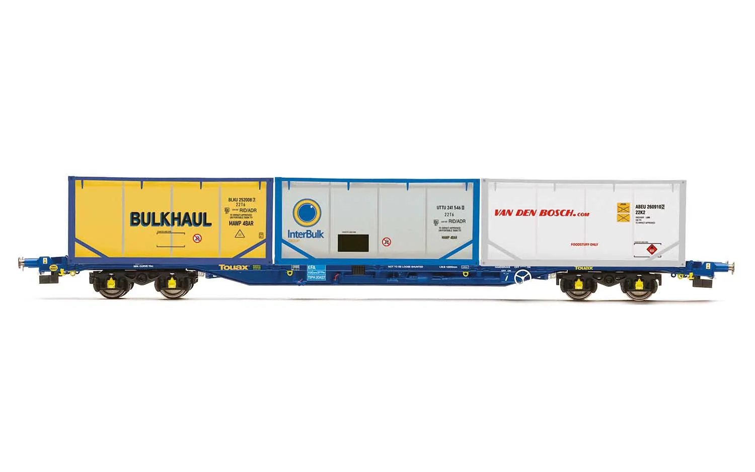 Touax, KFA Container Wagon, with 3 x 20 Tanktainers - Era 11